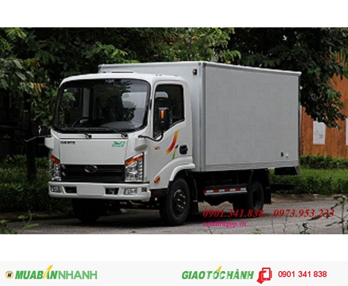 Bán xe tải thùng bạt thùng kín động cơ Hyundai tải trọng 2t4/ 2T4/ 2.4 tấn vào được Sài gòn cho lái thử xe.