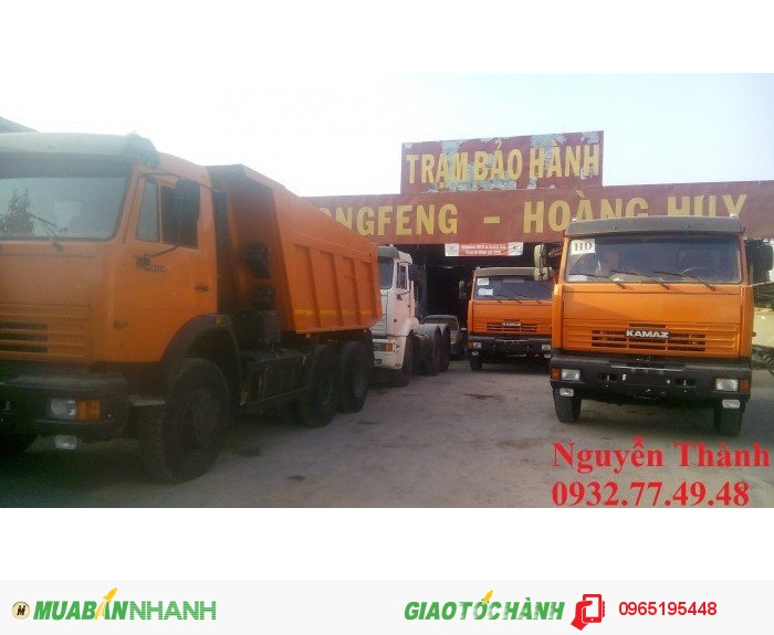 Đại lý bán xe Kamaz