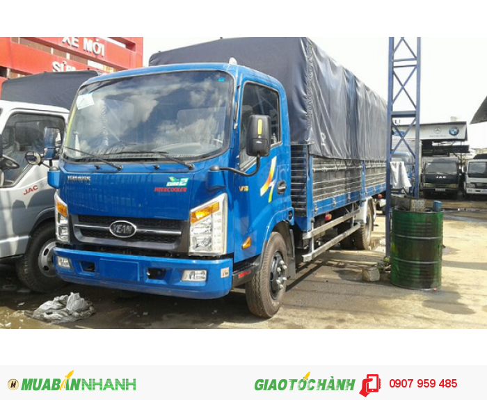 Bán xe tải veam 2 tấn VT200A, xe tải veam VT200A động cơ Hyundai nhập khẩu