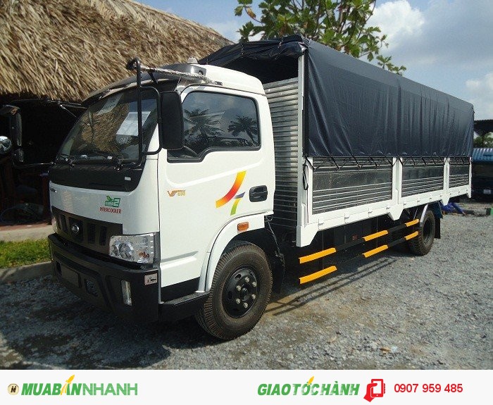 Bán xe tải veam 5 tấn VT490A, xe tải veam Vt490A động cơ Hyundai được vào thành phố giá tốt