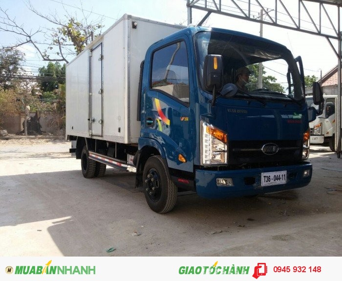 Xe tải VEAM VT200 1.99 tấn thùng mui kín 2016, mua xe VEAM VT200 1.9T tặng trước bạ