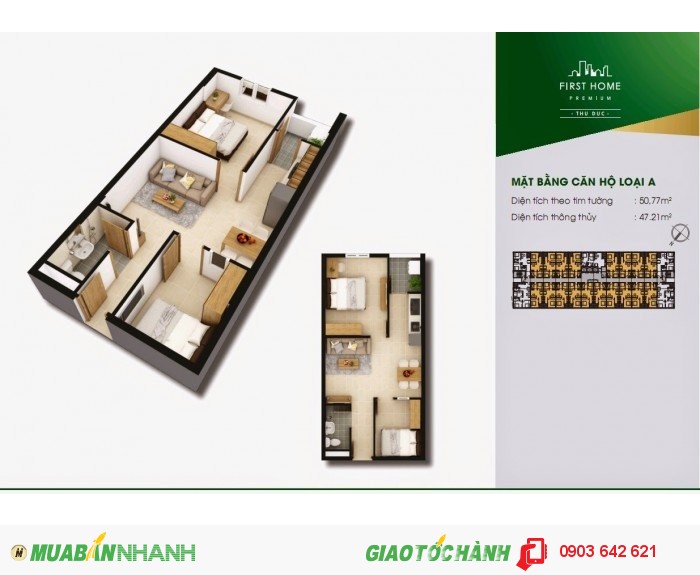 Căn hộ saigon metro park giá trị thực 850 triệu/2pn