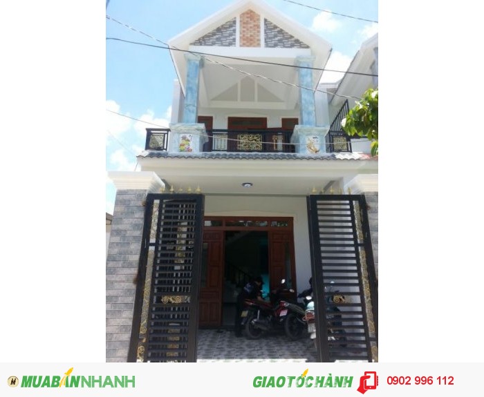 Bán nhà mới 1 trệt 1 lầu, diện tích 4 x 12, giá tốt cho đầu tư lẫn định cư lâu dài