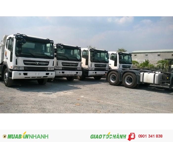 Đại lý cung cấp xe tải thùng tải ben Dongfeng Trường Giang