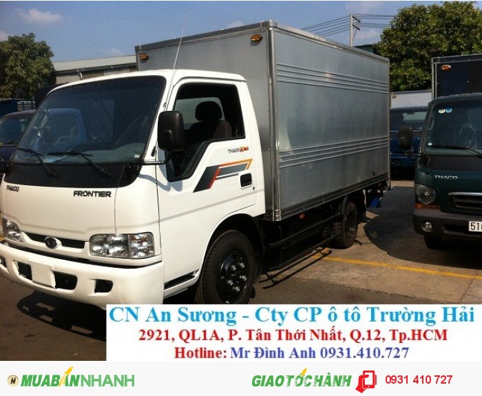 Xe tải Trường Hải Kia 2.4 tấn TP.HCM