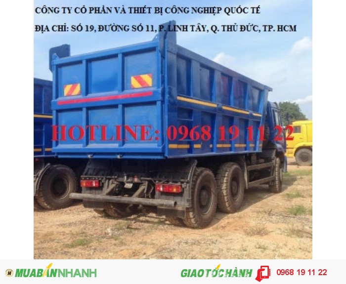 Bán XE BEN KAMAZ 6520 Thùng 20m3 Nhập khẩu mới 100%