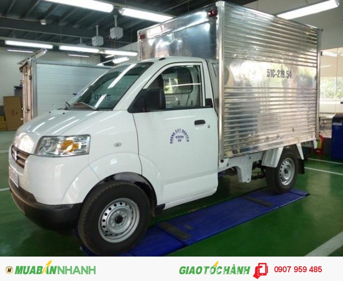 Bán xe tải suzuki 750kg công nhệ Nhật Bản bền bỉ, chất lượng - bán xe trả góp lãi suất thấp