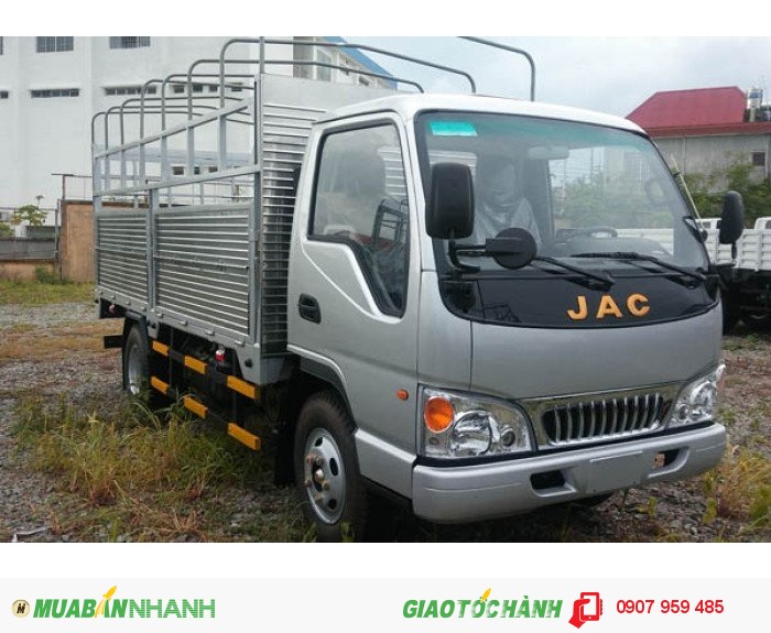 Bán xe tải JAC 2T4 mới thùng dài 3m7 chỉ cần 80 triệu có ngay xe mang về nhà