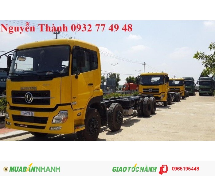 Xe tải dongfeng hoàng huy 4 chân