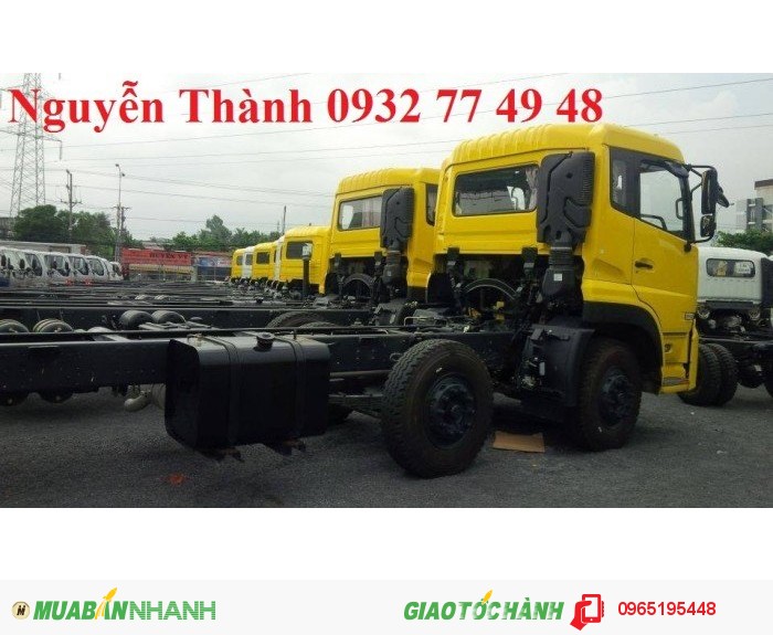 Xe tải dongfeng hoàng huy 4 chân