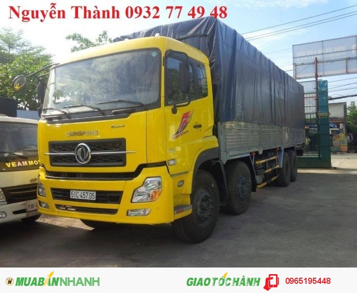Xe tải dongfeng hoàng huy 4 chân