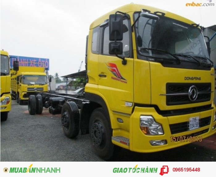 Xe tải dongfeng hoàng huy 3 chân 13.3 tấn