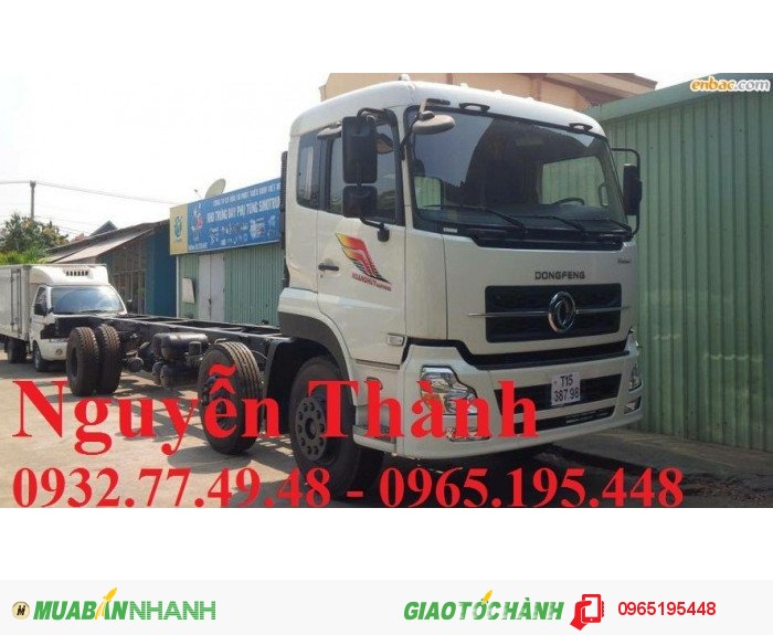Xe tải dongfeng hoàng huy 3 chân 13.3 tấn