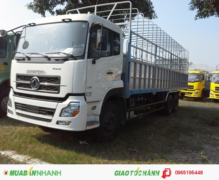 Xe tải dongfeng hoàng huy 3 chân 13.3 tấn