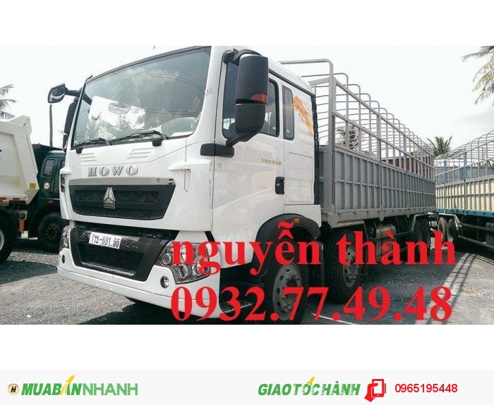 Xe tải howo giảm giá lớn