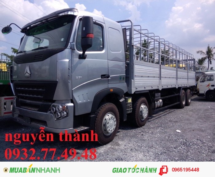 Xe tải howo giảm giá lớn