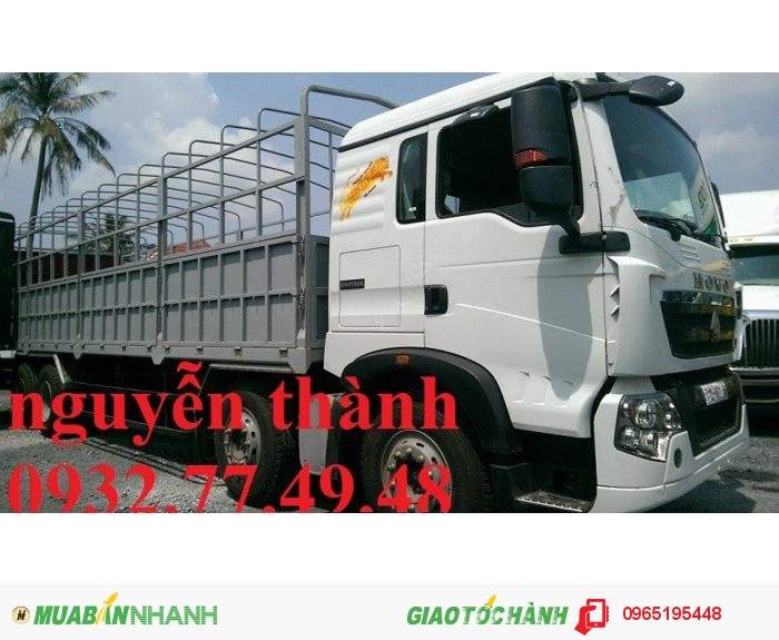 Xe tải howo giảm giá lớn