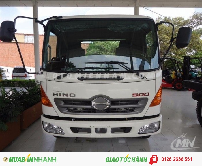 Bán xe tải Hino FC9JJSW chở rác giá cạnh tranh, lãi suất thấp 2016