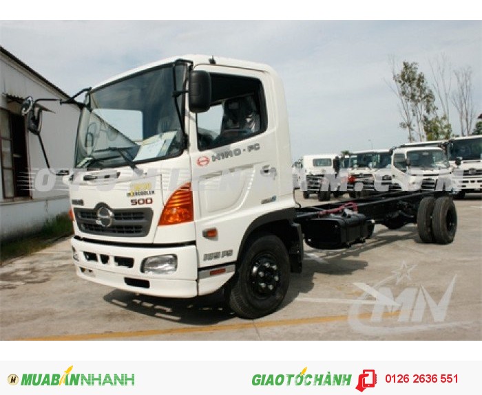 Bán xe Hino FC9JJSW 2016, xe mới, màu trắng, xe nhập