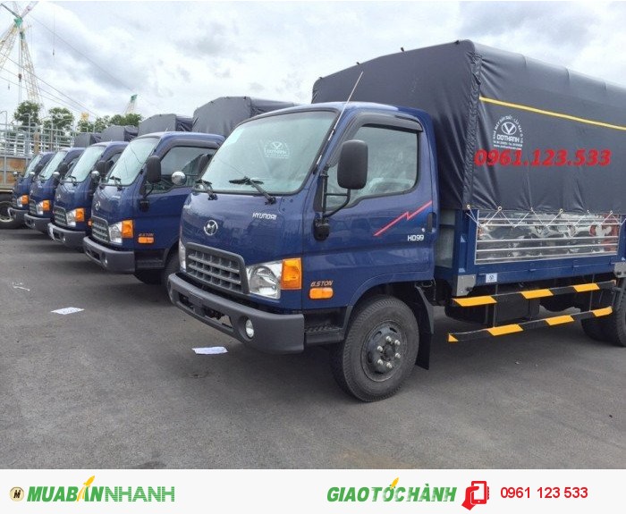 Bán Xe Nâng Tải Hyundai Hd99 Trả Góp Tại Bắc Ninh, Km 500 Lít Dầu Trong T7 , Xe Giao Ngay