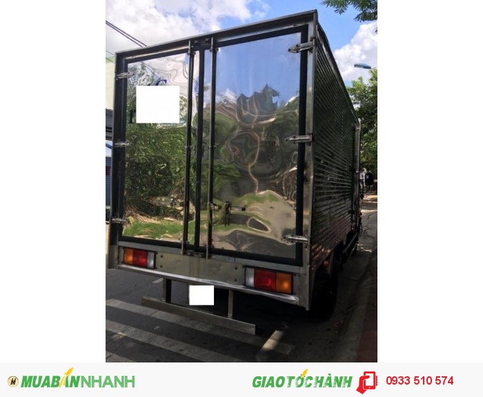 Hyundai hd65, thùng kín, 2012. Xe vào thành phố.