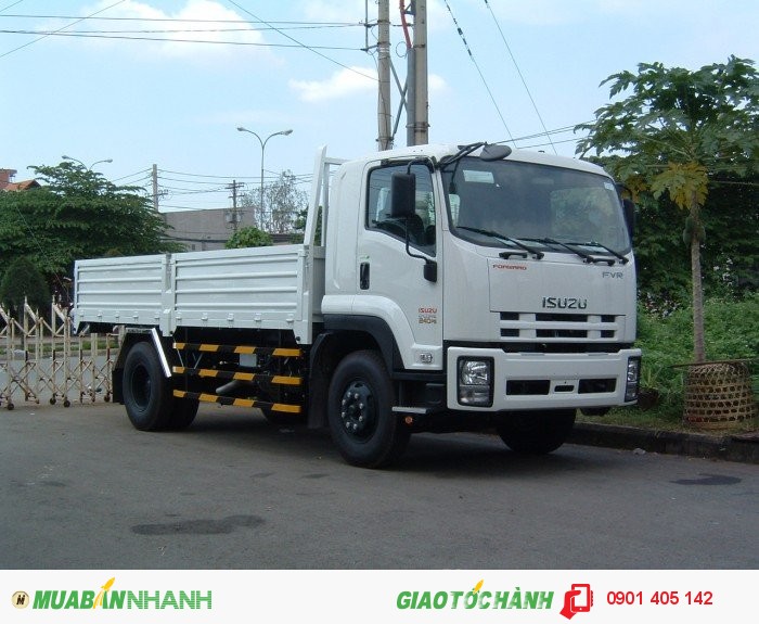 Bán Xe tải isuzu 9 tấn FVR34S thùng dài 8m + Tặng 100% thuế trước bạ