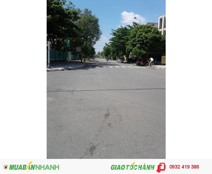 Bán đất Hà Tông Quyền, Cẩm Lệ, dt 180 m2, giá 2,85 tỷ.