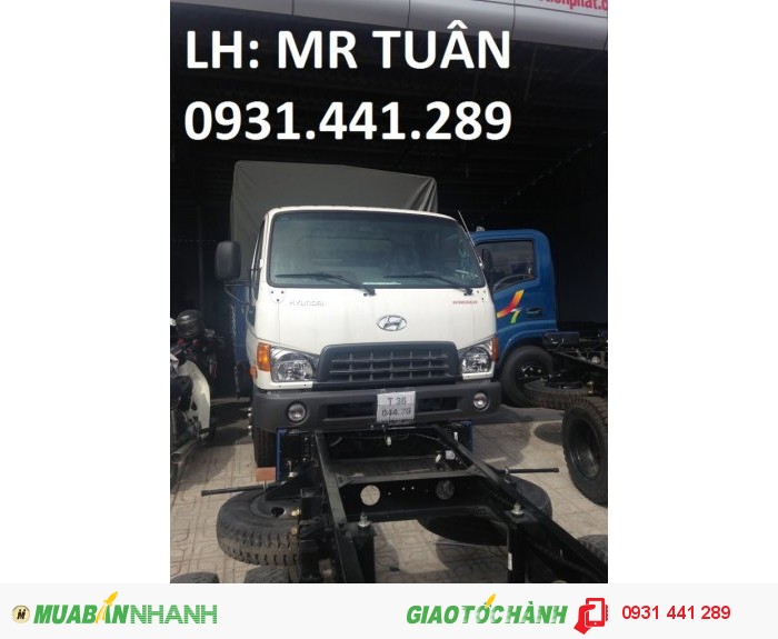 Hyundai hd700, new mighty hd700, hyundai 700, hd700 tải trọng 7.1t