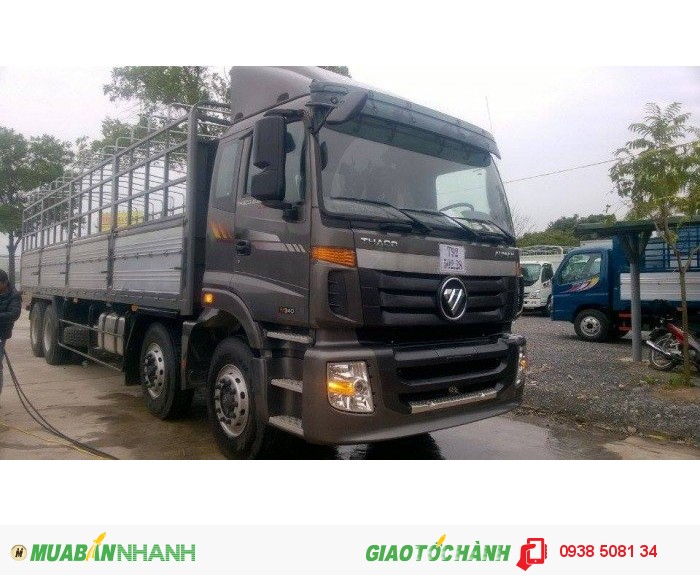 Xe tải 4 chân Thaco Auman C3000B (8x4), tải trọng 18 tấn hỗ trợ trả góp 70%