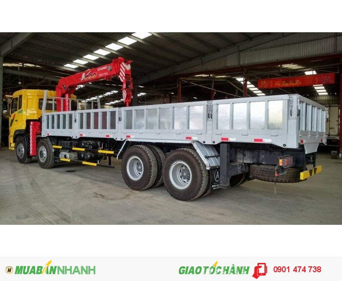 Xe tải cẩu DONGFENG 8 x 4