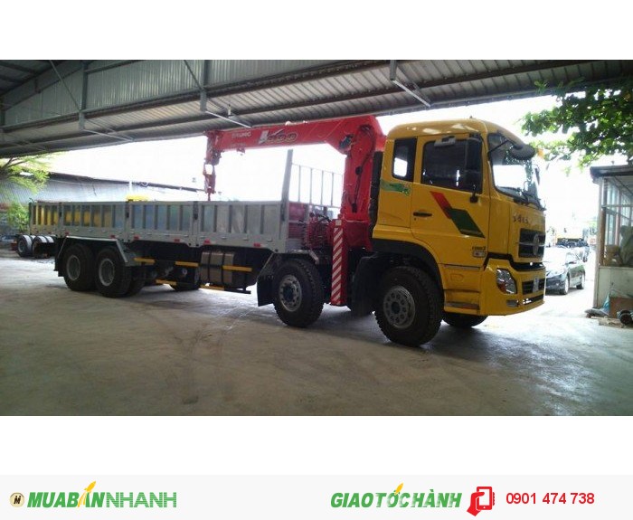 Xe tải cẩu DONGFENG 8 x 4