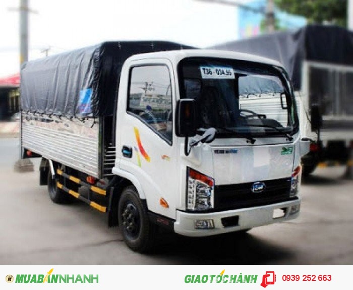 Xe Tải Veam Vt201 1990kg Máy Hyundai