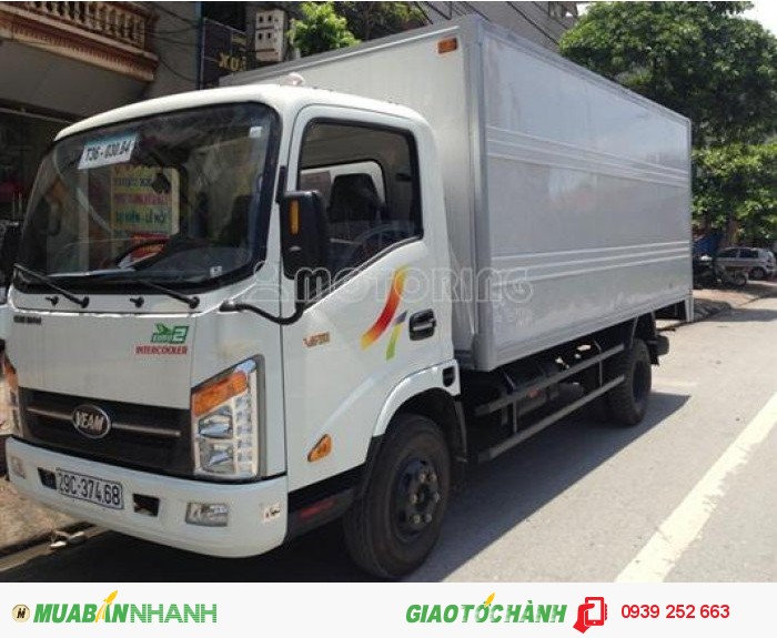 Xe tải veam vt250-1 2490kg máy hyundai