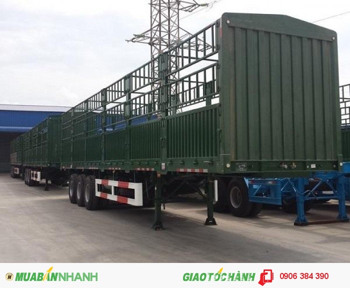 Bán Sơ Mi Rơ Mooc CIMC Có Thành Lửng 3 Trục 12,7m,giao ngay,hàng mới