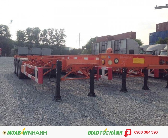 Bán Sơ mi rơ Mooc Xương CIMC,Đại lý bán Mooc Xương hiệu CIMC nhập 2016