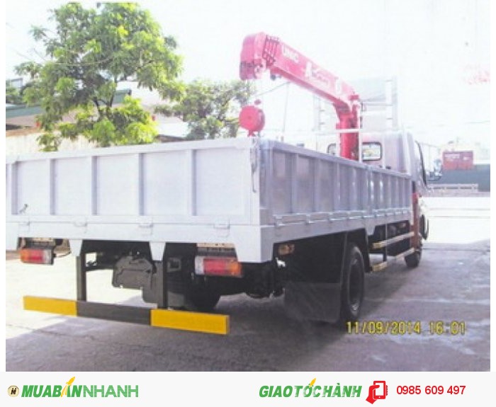 Xe Cẩu Tự Hành 3 Tấn 5 Đốt HINO XZU730