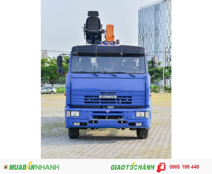 Xe tải cẩu kamaz cẩu 7 tấn dinex