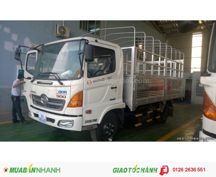 Gía xe tải Hino FC9JESW 6.2 Tấn rẻ nhất tại Tp.HCM