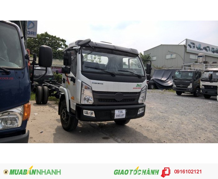 Xe Veam VT751 7T2 ,thùng dài 6,2m ,Động cơ Hyundai D4DB,cabin mới kiểu dáng ISUZU