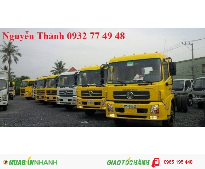 Xe tải dongfeng 4 chân khuyễn mãi lớn