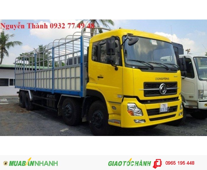 Xe tải dongfeng 4 chân khuyễn mãi lớn