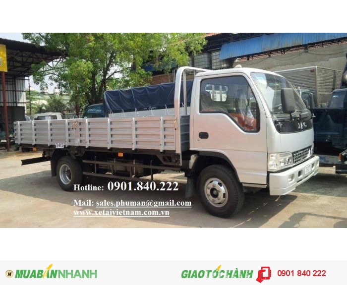 Xe tải Jac 1.25 tấn, 1.5 tấn, 1.8 tấn, 1.95 tấn, 2 tấn, 2.15 tấn, 2.4 tấn, 2.5 tấn