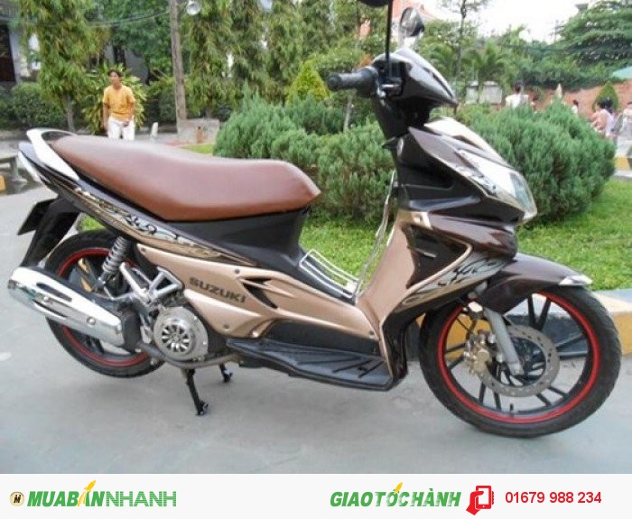 Bán xe suzuki hayate màu nâu đk 2011,xe còn mới 90%