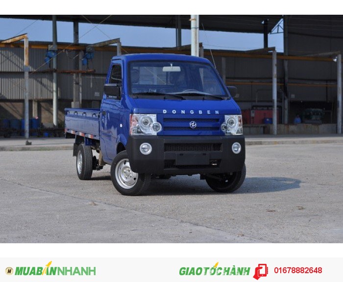 Xe tải Dongben 870kg thùng lửng - bạt - kín mới 100% giá cực hấp dẫn