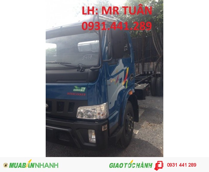 Bán xe tải veam vt750, veam 750, vt750, vt750 7t5, vt750 7.5 tấn máy hyundai