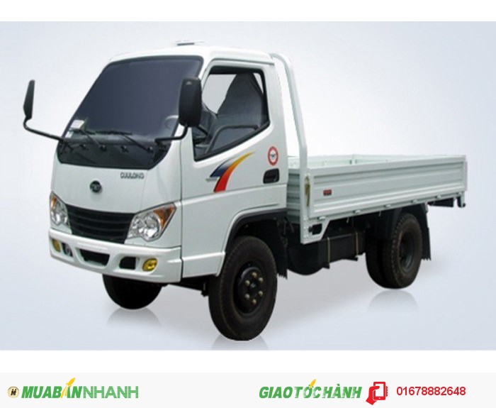 Xe TMT Cửu long 1t25 thùng lửng mới 100%