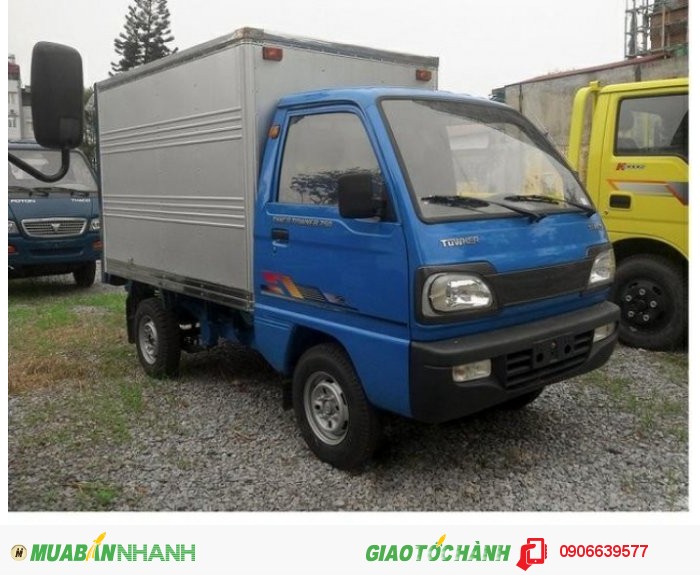 Bán xe tải Dongben 870 kg, thùng lửng, thùng kín, thùng mui bạt