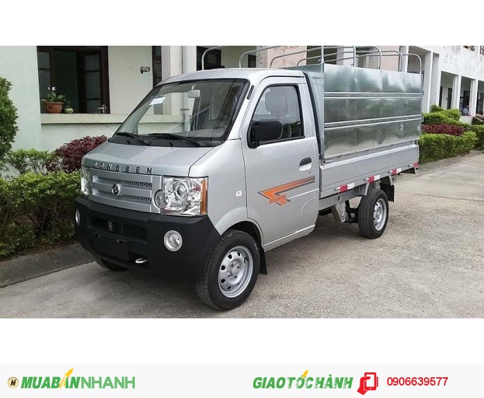 Bán xe tải Dongben 870 kg, thùng lửng, thùng kín, thùng mui bạt