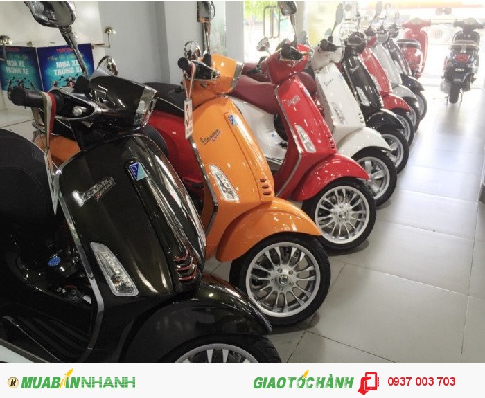 Trả góp Vespa primavera ABS 2016