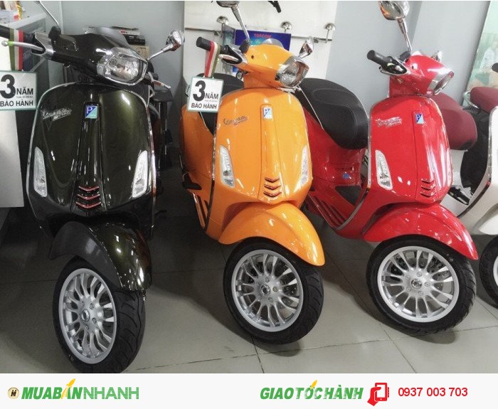 Trả góp Vespa primavera ABS 2016